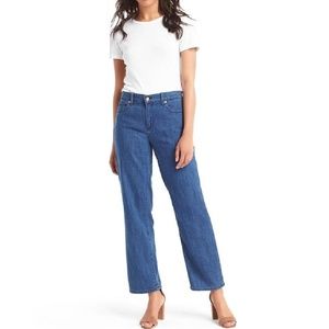 Like New GAP Wide Leg Crop Jeans
